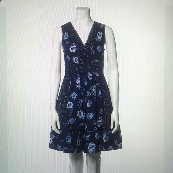 kate spade Dresses & Skirts - KATE SPADE: NWT pretty blue prairie rose cotton dr